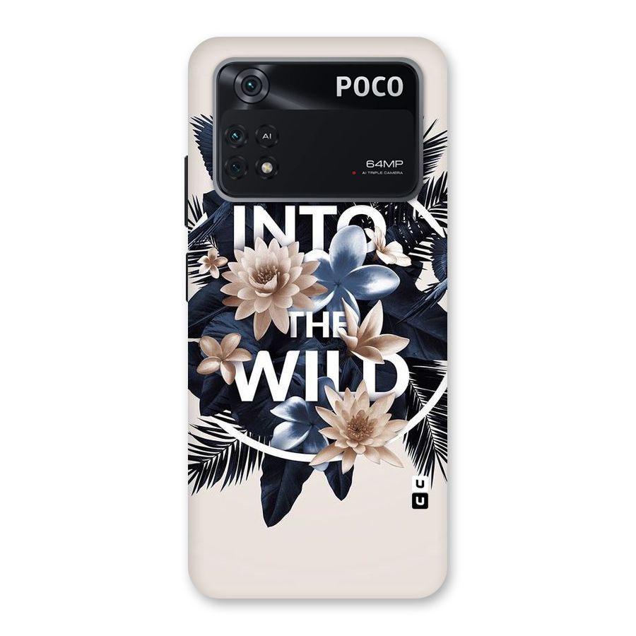 Into The Wild Blue Back Case for Poco M4 Pro 4G