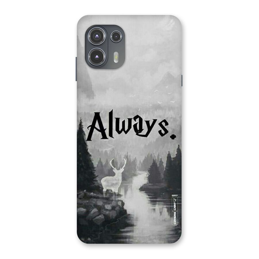 Invisible Deer Back Case for Motorola Edge 20 Fusion