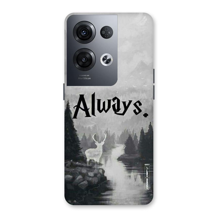 Invisible Deer Back Case for Oppo Reno8 Pro 5G