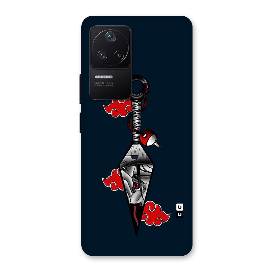 Itachi Kunai Naruto Back Case for Poco F4 5G