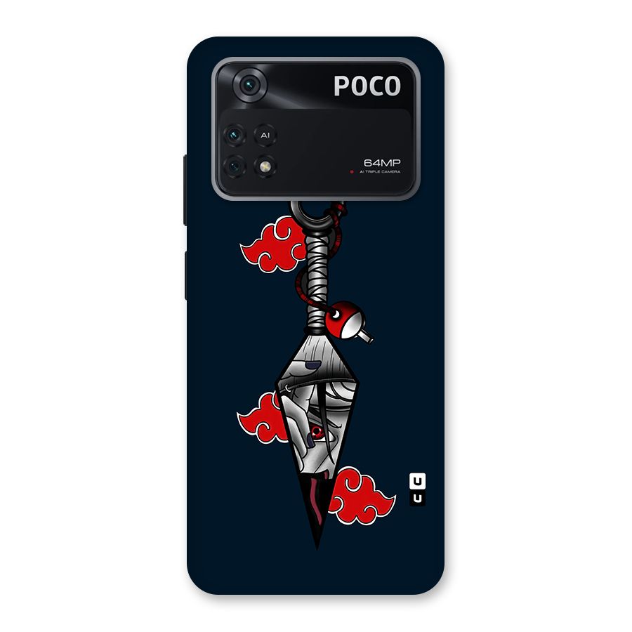 Itachi Kunai Naruto Back Case for Poco M4 Pro 4G