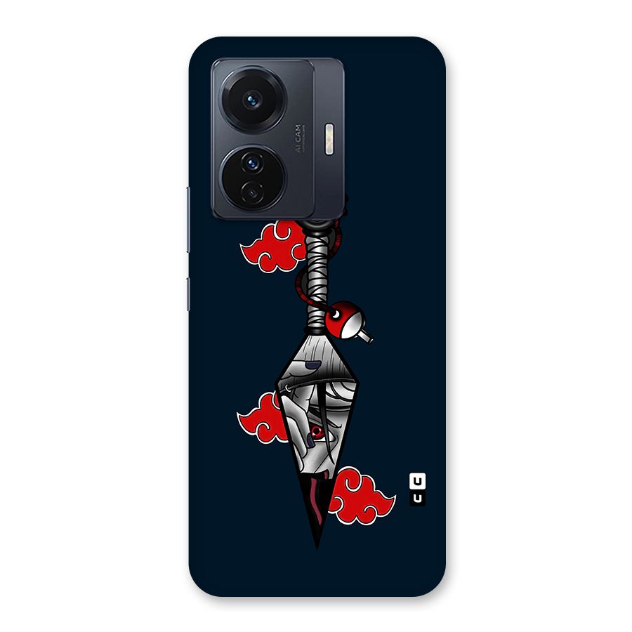 Itachi Kunai Naruto Back Case for Vivo T1 Pro