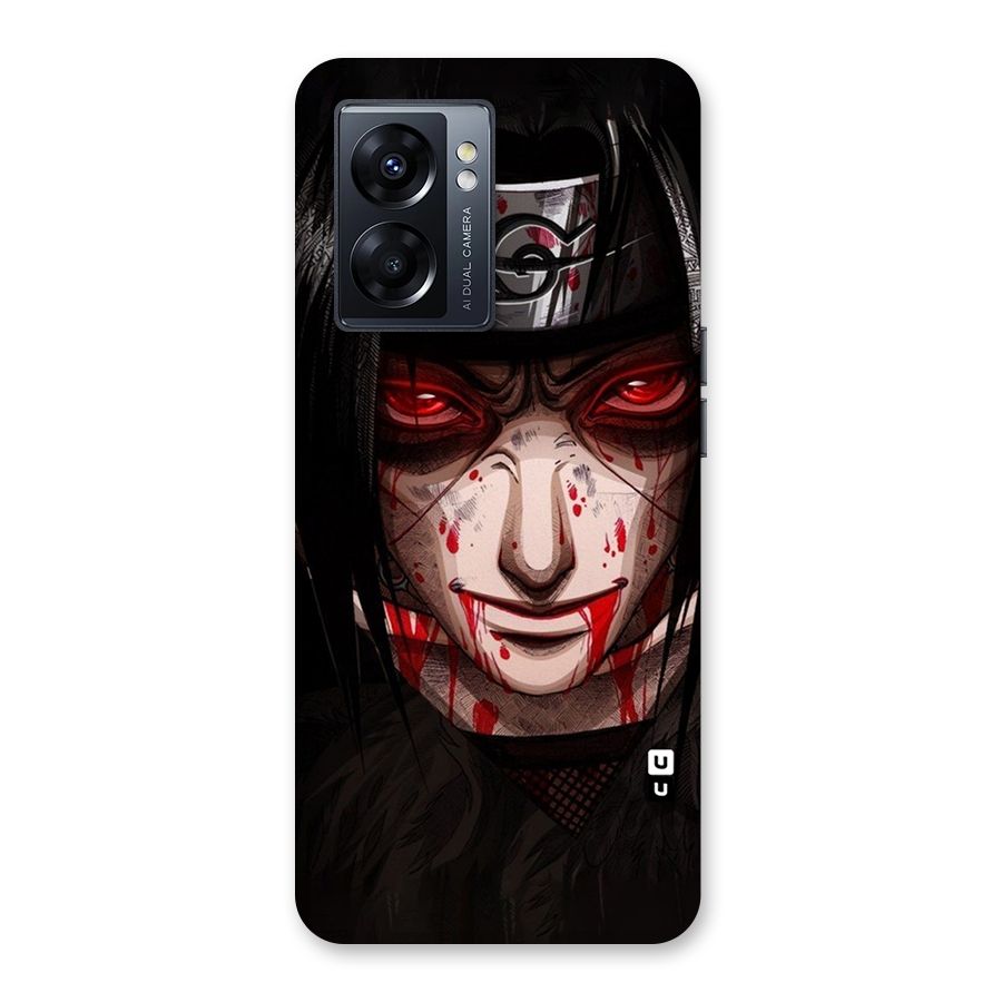 Itachi Uchiha Red Eyes Back Case for Oppo K10 5G