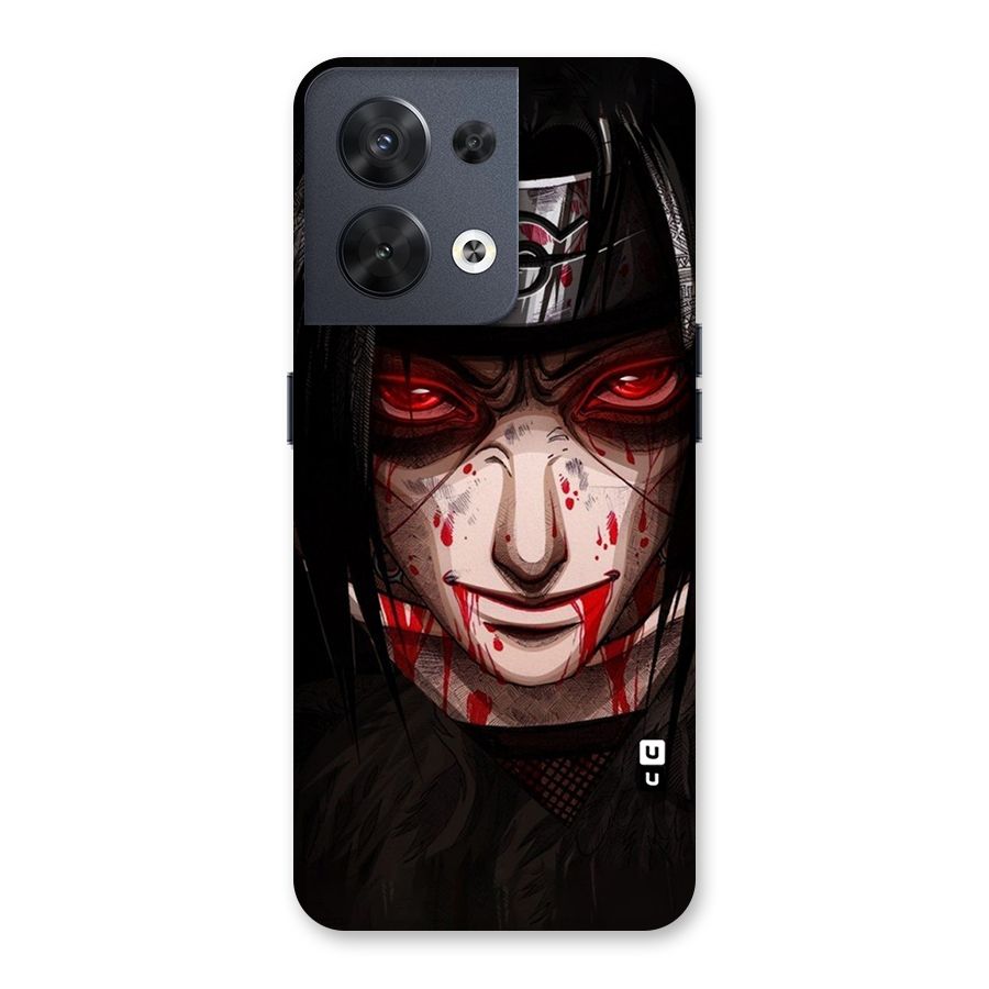 Itachi Uchiha Red Eyes Back Case for Oppo Reno8 5G