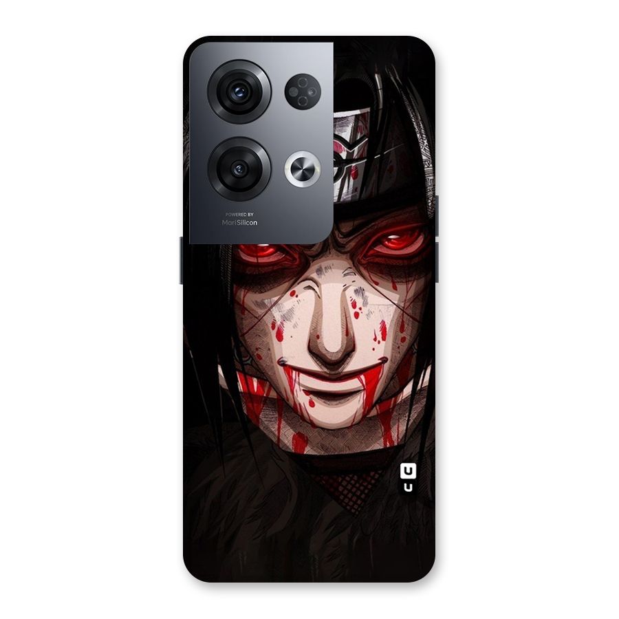 Itachi Uchiha Red Eyes Back Case for Oppo Reno8 Pro 5G