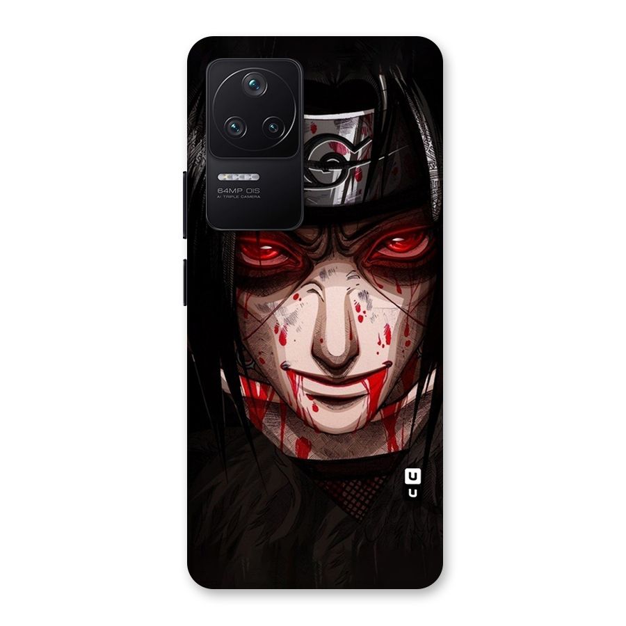 Itachi Uchiha Red Eyes Back Case for Poco F4 5G