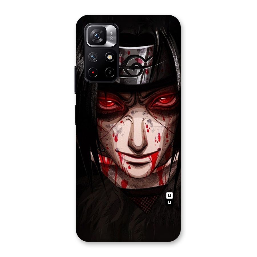 Itachi Uchiha Red Eyes Back Case for Redmi Note 11T 5G