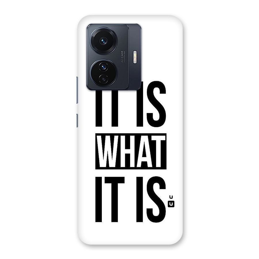 Itis What Itis Back Case for Vivo T1 Pro