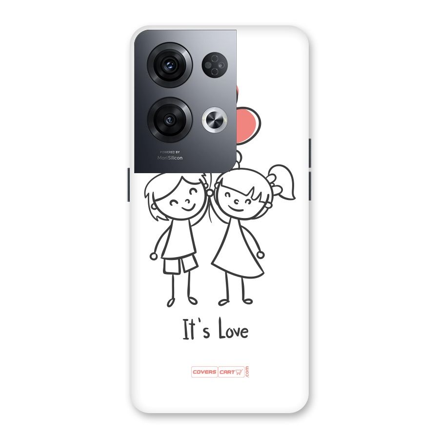 Its Love Back Case for Oppo Reno8 Pro 5G
