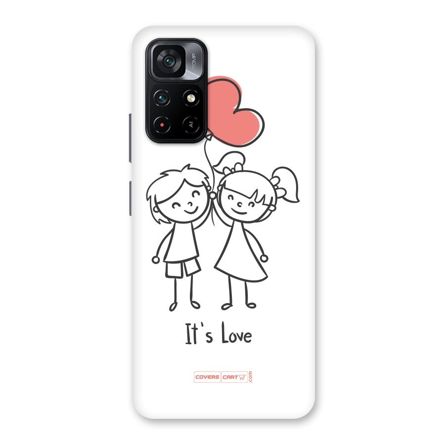 Its Love Back Case for Poco M4 Pro 5G