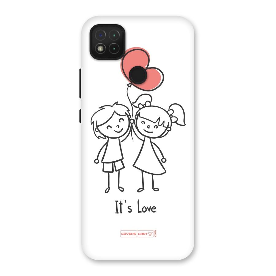 Its Love Back Case for Redmi 9 Activ