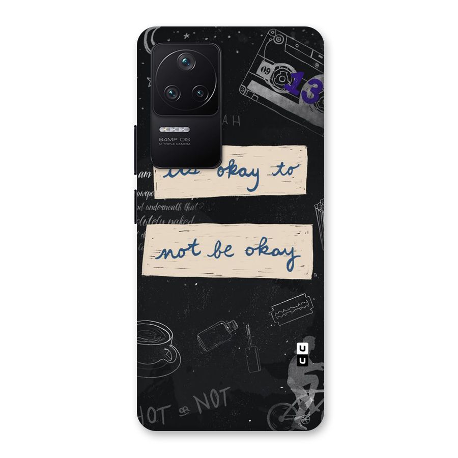Its Okay Back Case for Poco F4 5G