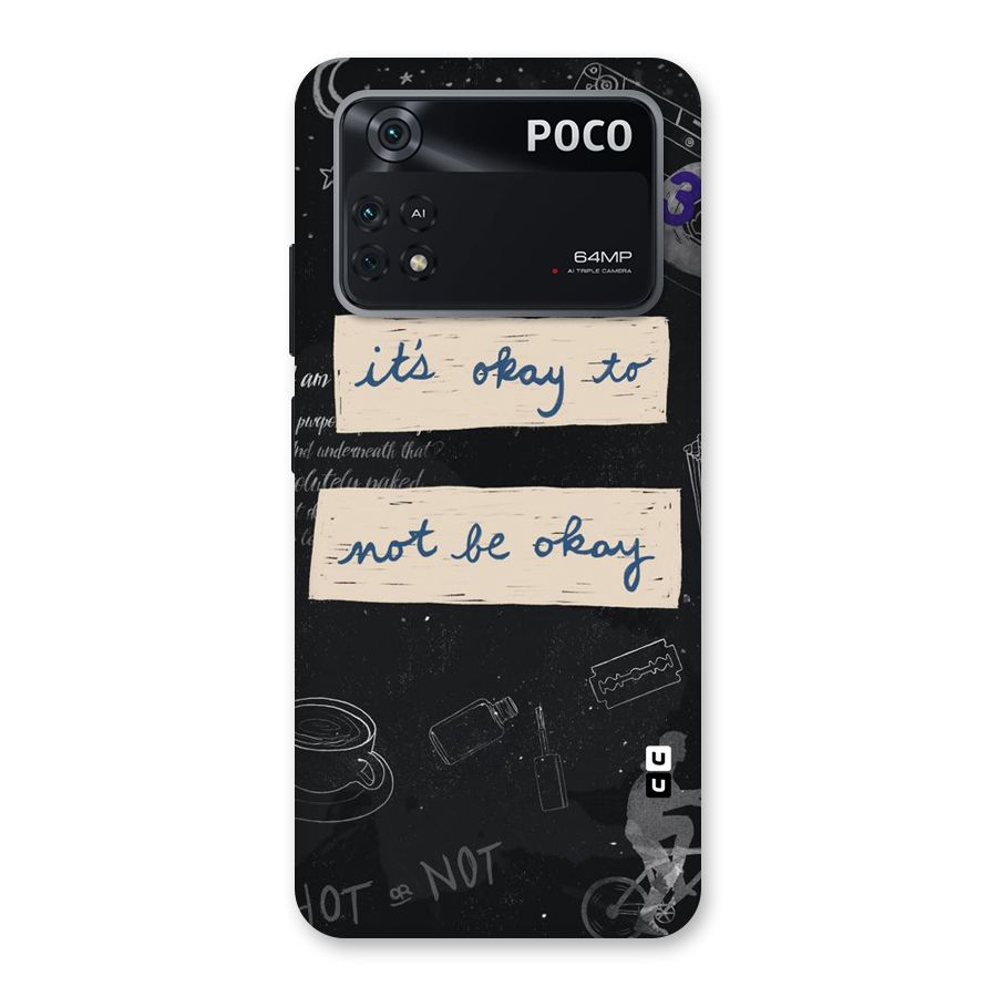 Its Okay Back Case for Poco M4 Pro 4G