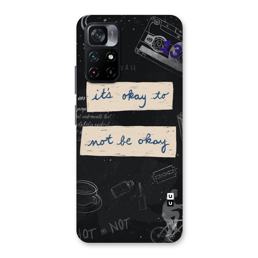 Its Okay Back Case for Poco M4 Pro 5G