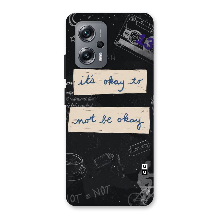 Its Okay Back Case for Redmi K50i