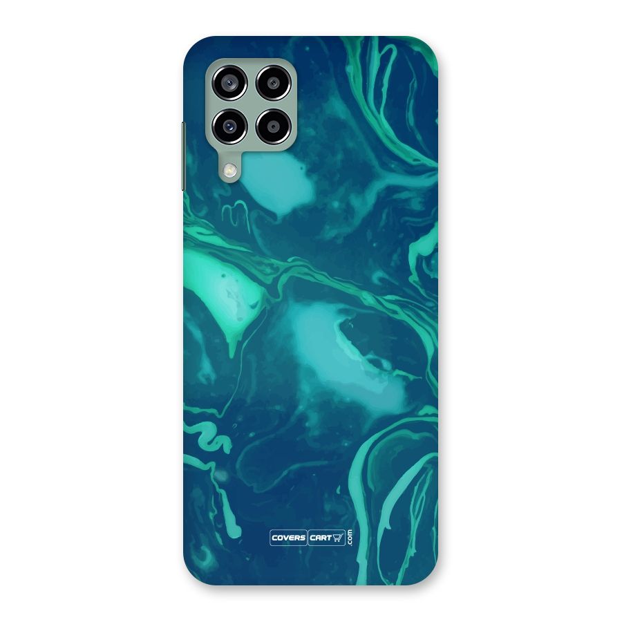 Jazzy Green Marble Texture Back Case for Galaxy M33