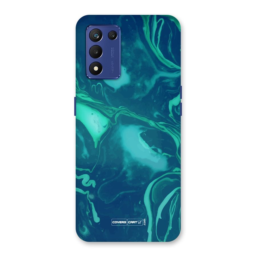 Jazzy Green Marble Texture Back Case for Realme 9 5G Speed