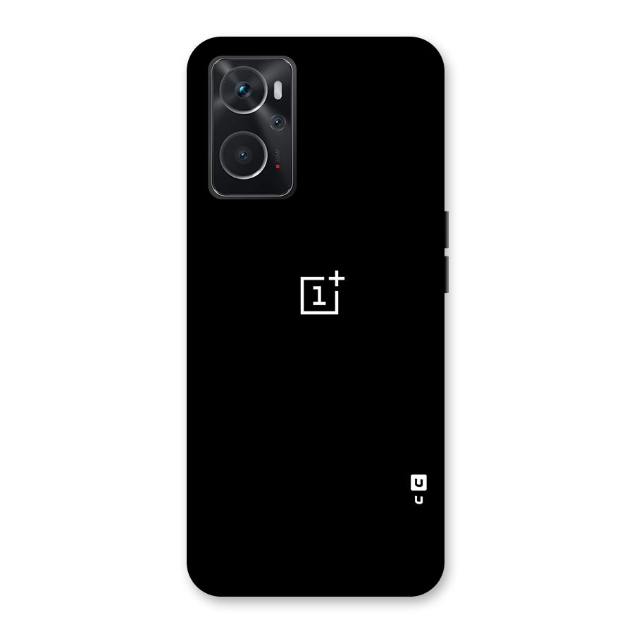 Jet Black OnePlus Special Back Case for Oppo K10 4G