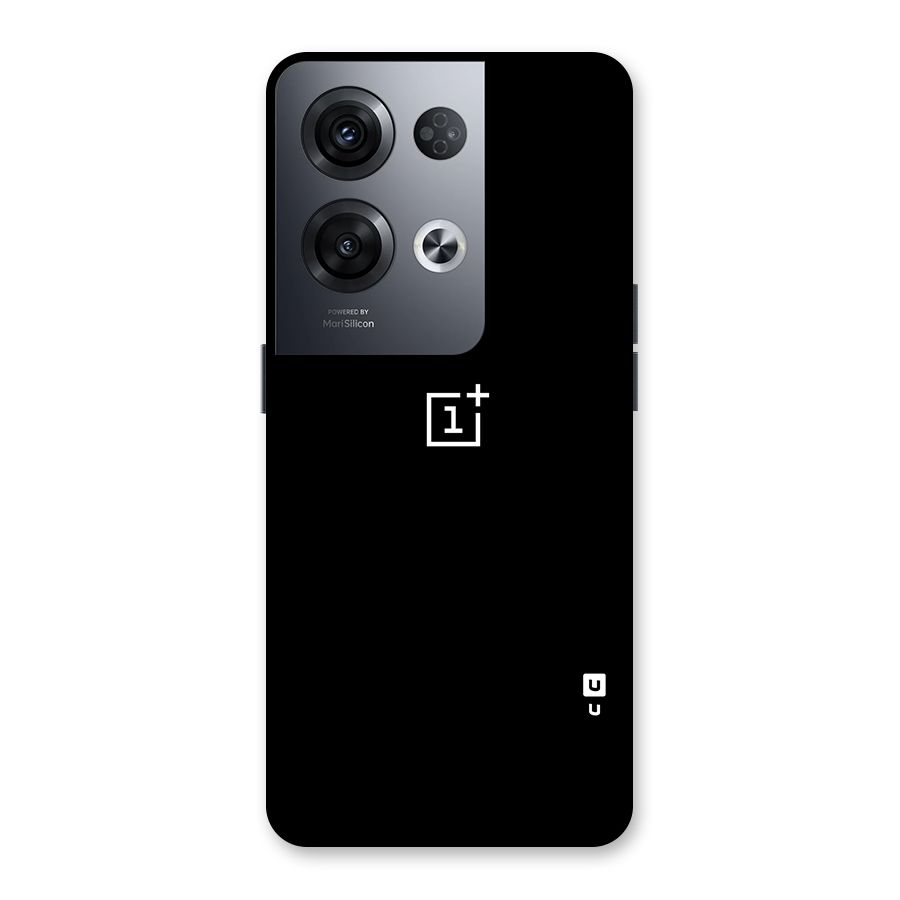 Jet Black OnePlus Special Back Case for Oppo Reno8 Pro 5G