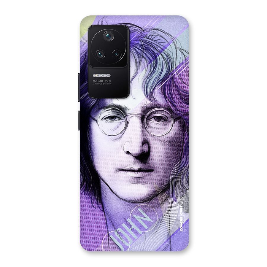 John Lennon Artwork Back Case for Poco F4 5G