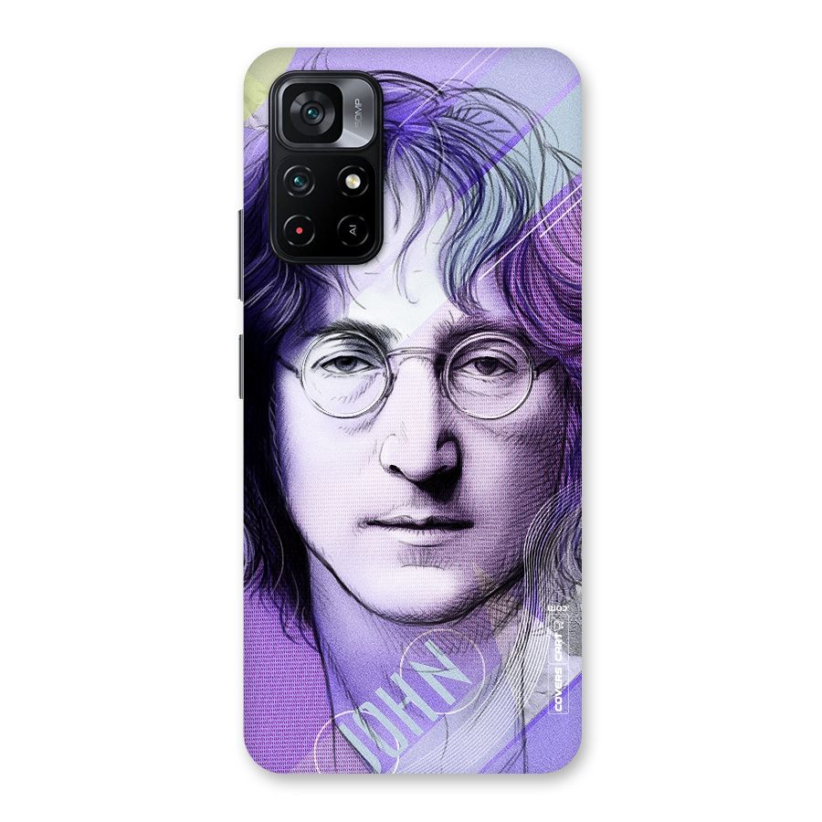 John Lennon Artwork Back Case for Poco M4 Pro 5G