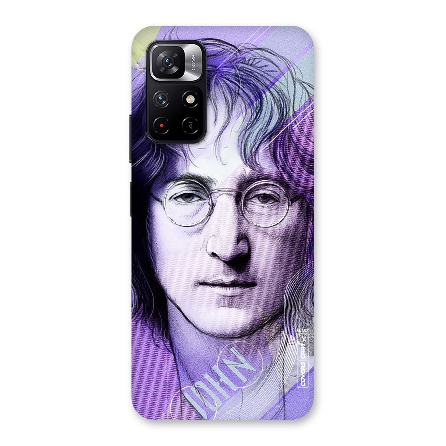 John Lennon Artwork Back Case for Redmi Note 11T 5G