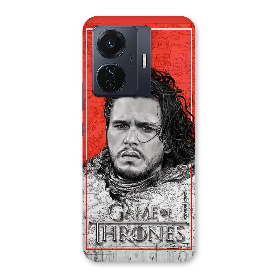 Jon Snow Nights Watch Back Case for Vivo T1 Pro