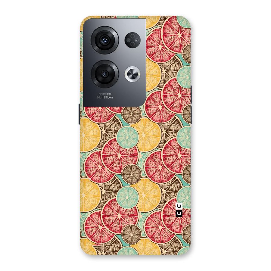 Juicy Pattern Back Case for Oppo Reno8 Pro 5G