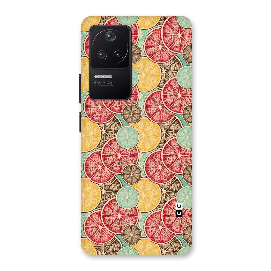 Juicy Pattern Back Case for Poco F4 5G