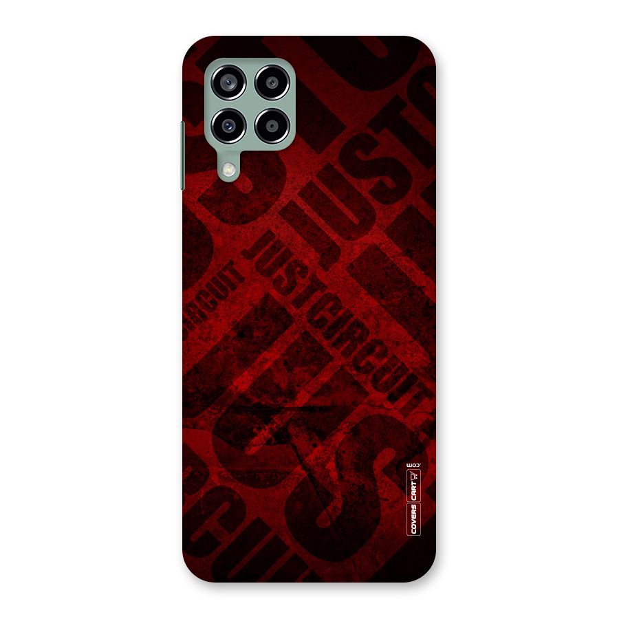 Just Circuit Back Case for Galaxy M33