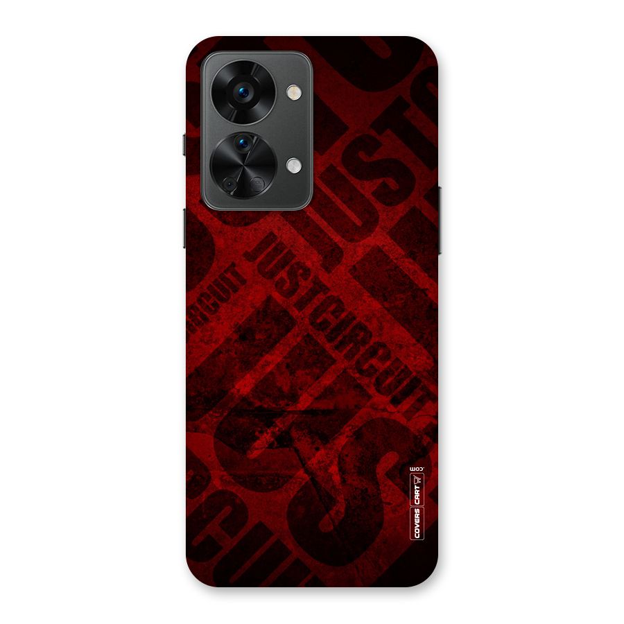 Just Circuit Back Case for OnePlus Nord 2T