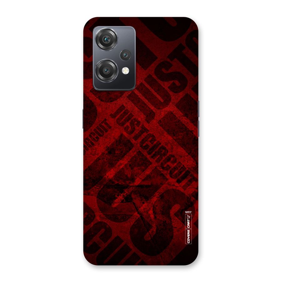 Just Circuit Back Case for OnePlus Nord CE 2 Lite 5G
