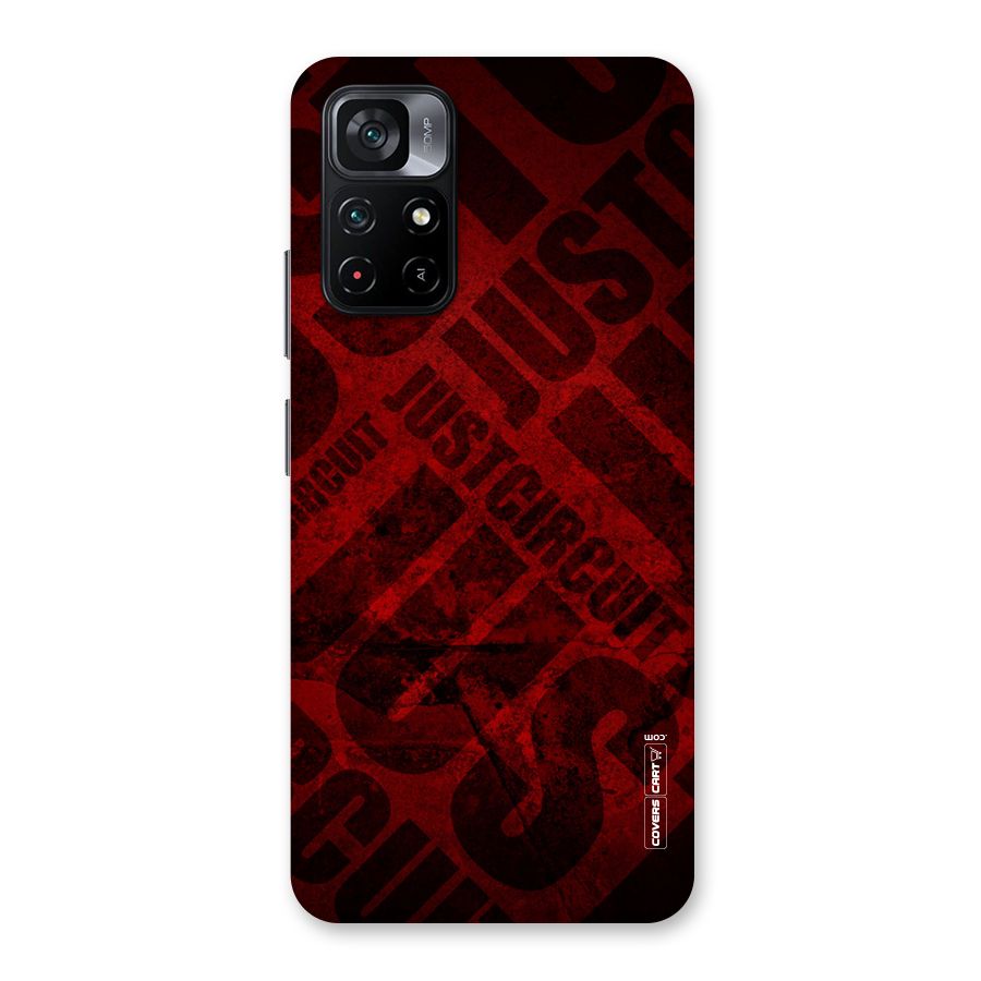 Just Circuit Back Case for Poco M4 Pro 5G