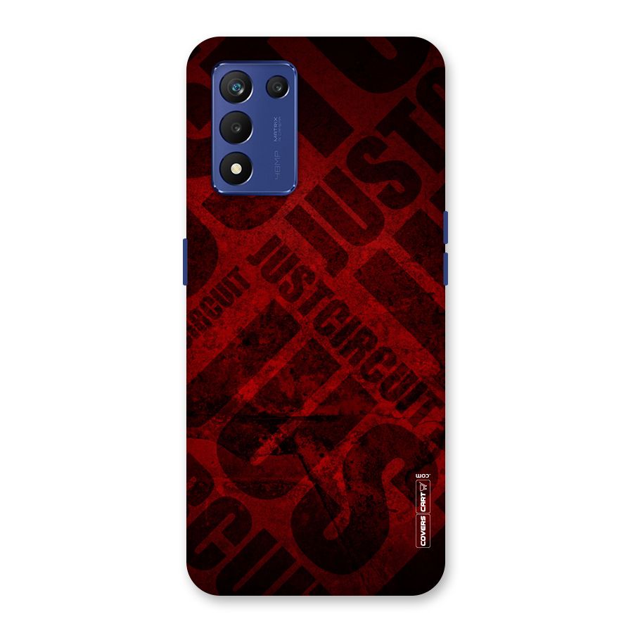 Just Circuit Back Case for Realme 9 5G Speed