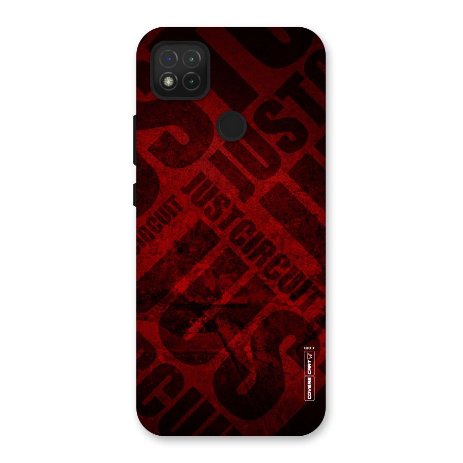 Just Circuit Back Case for Redmi 9 Activ
