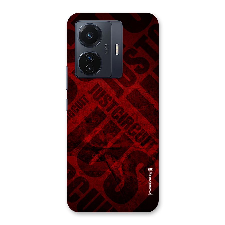 Just Circuit Back Case for Vivo T1 Pro