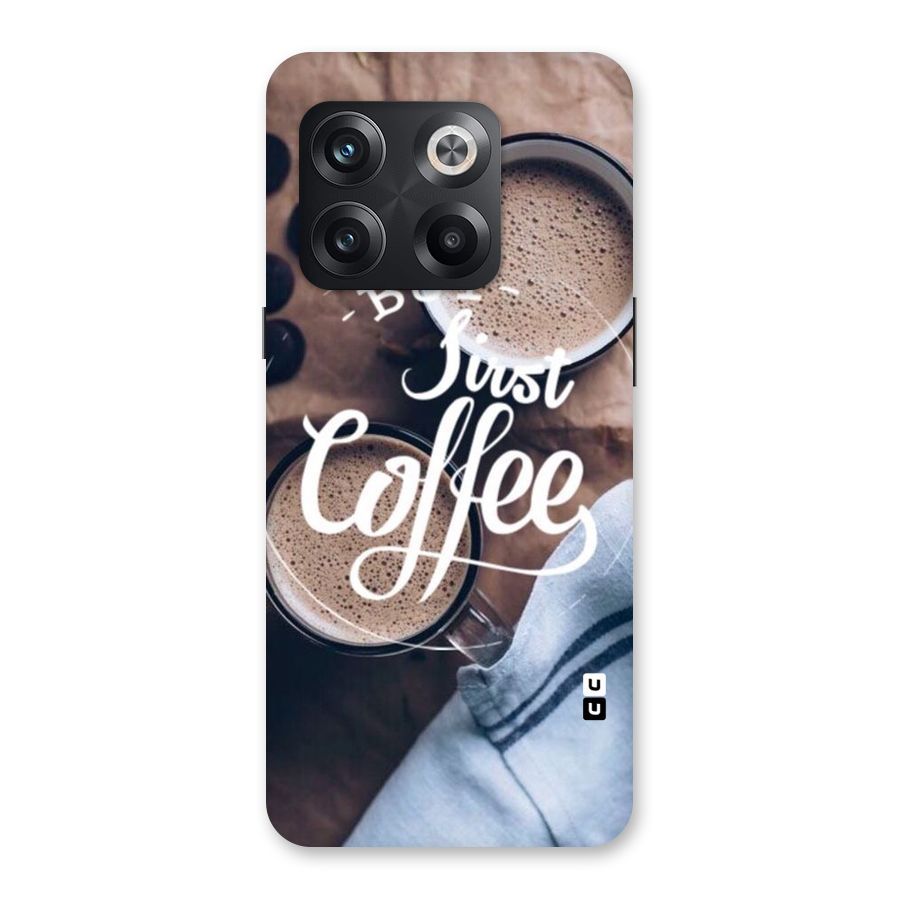 Just Coffee Back Case for OnePlus 10T