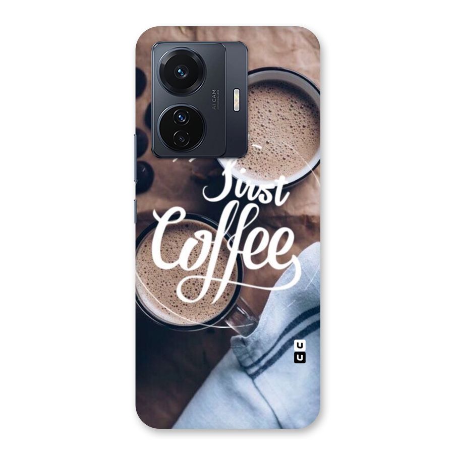 Just Coffee Back Case for Vivo T1 Pro