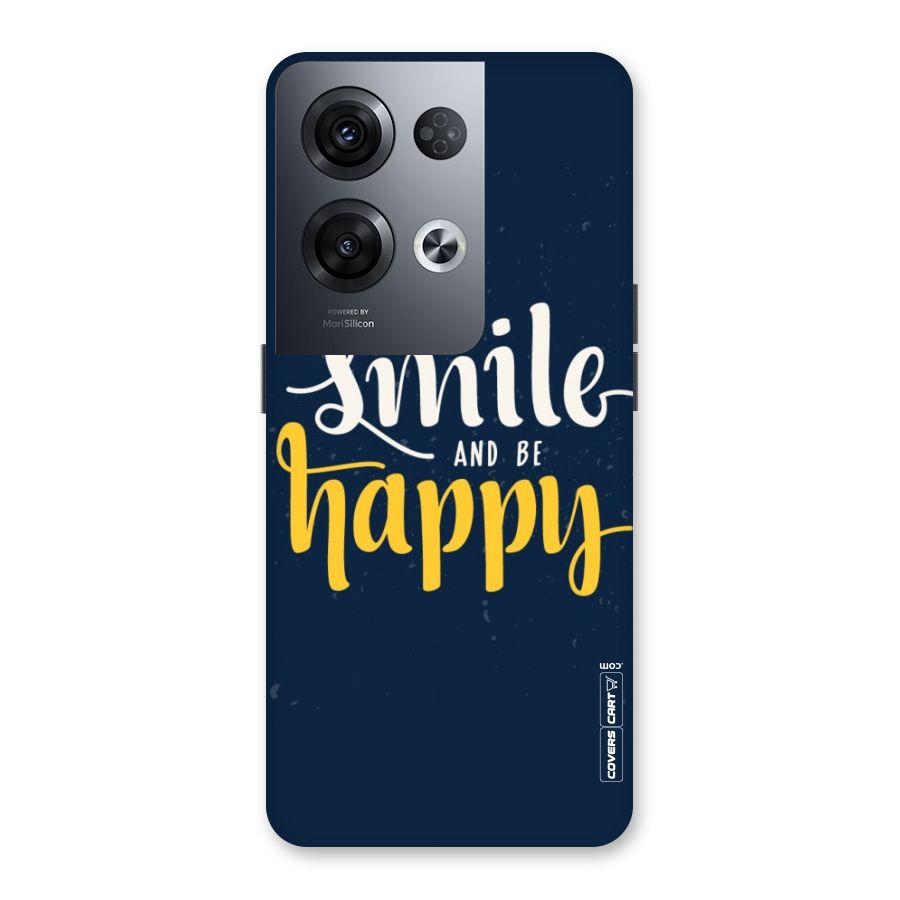 Just Smile Back Case for Oppo Reno8 Pro 5G