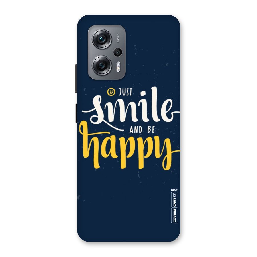 Just Smile Back Case for Redmi K50i