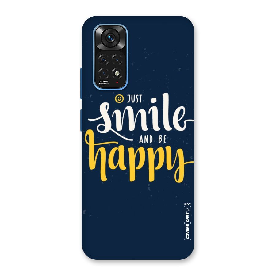Just Smile Back Case for Redmi Note 11S