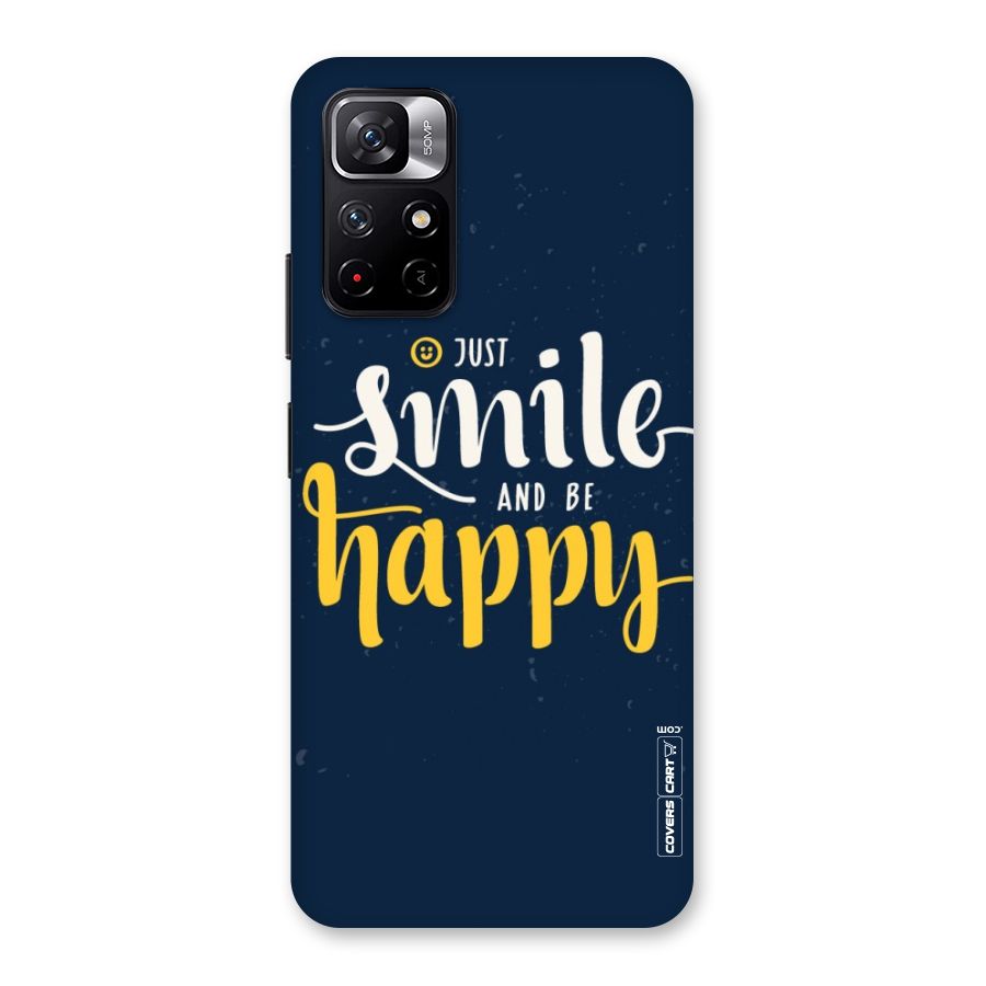 Just Smile Back Case for Redmi Note 11T 5G