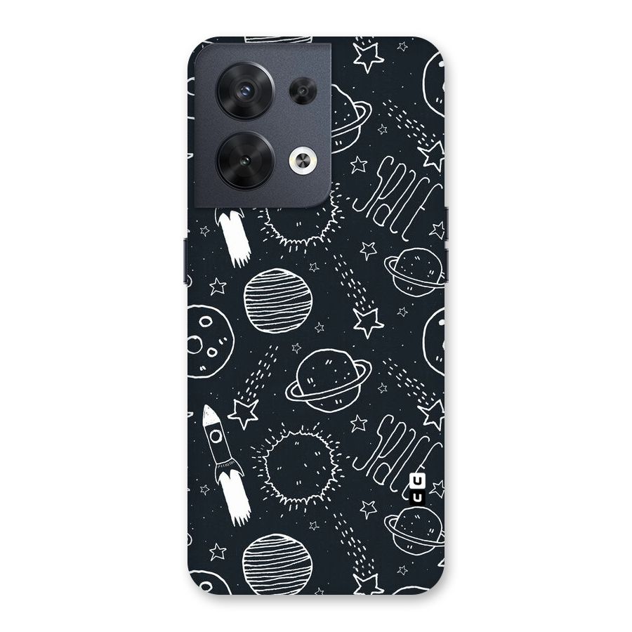 Just Space Things Back Case for Oppo Reno8 5G