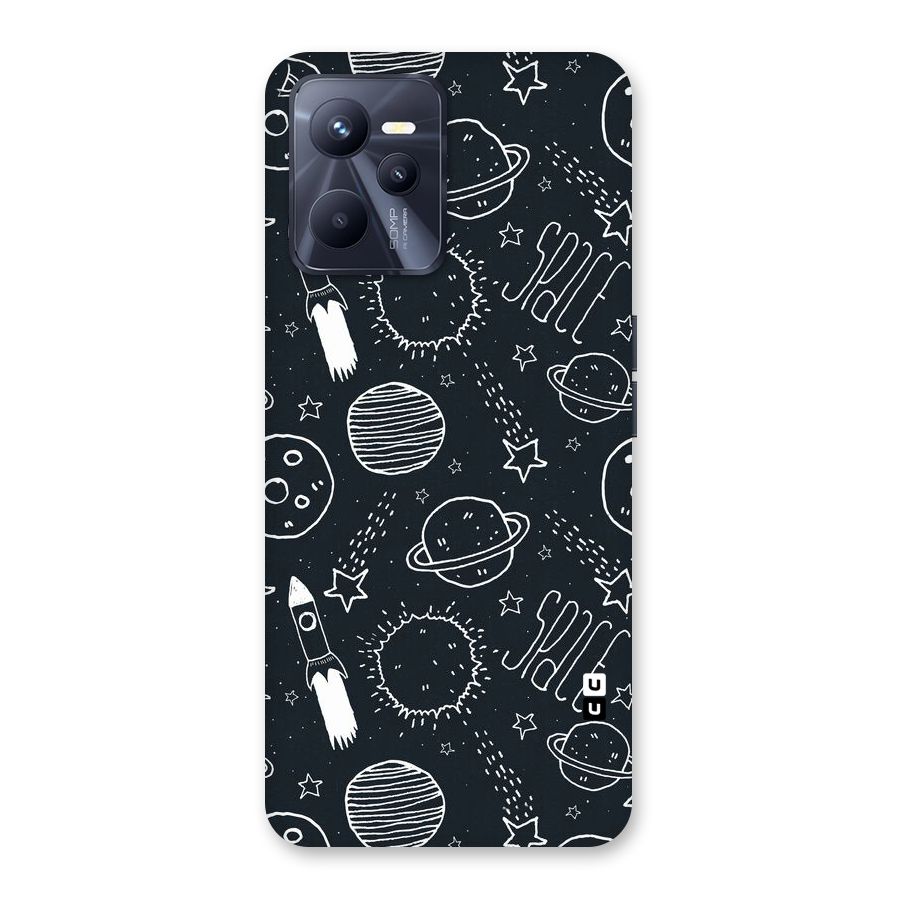 Just Space Things Back Case for Realme C35