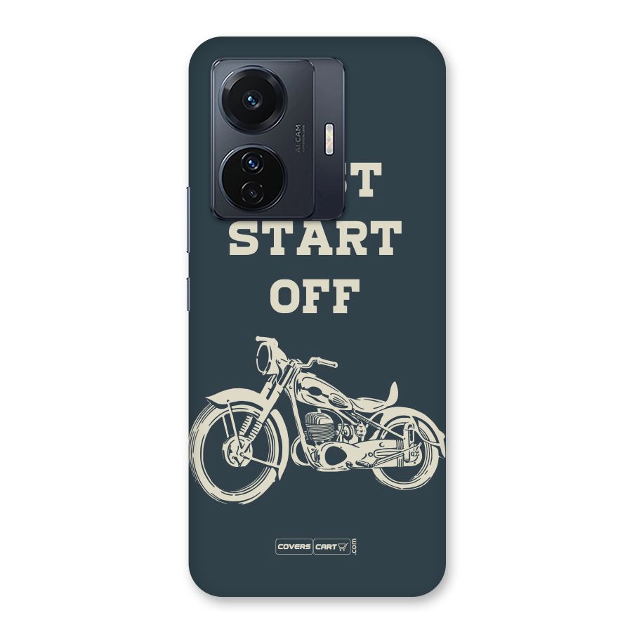 Just Start Off Back Case for Vivo T1 Pro