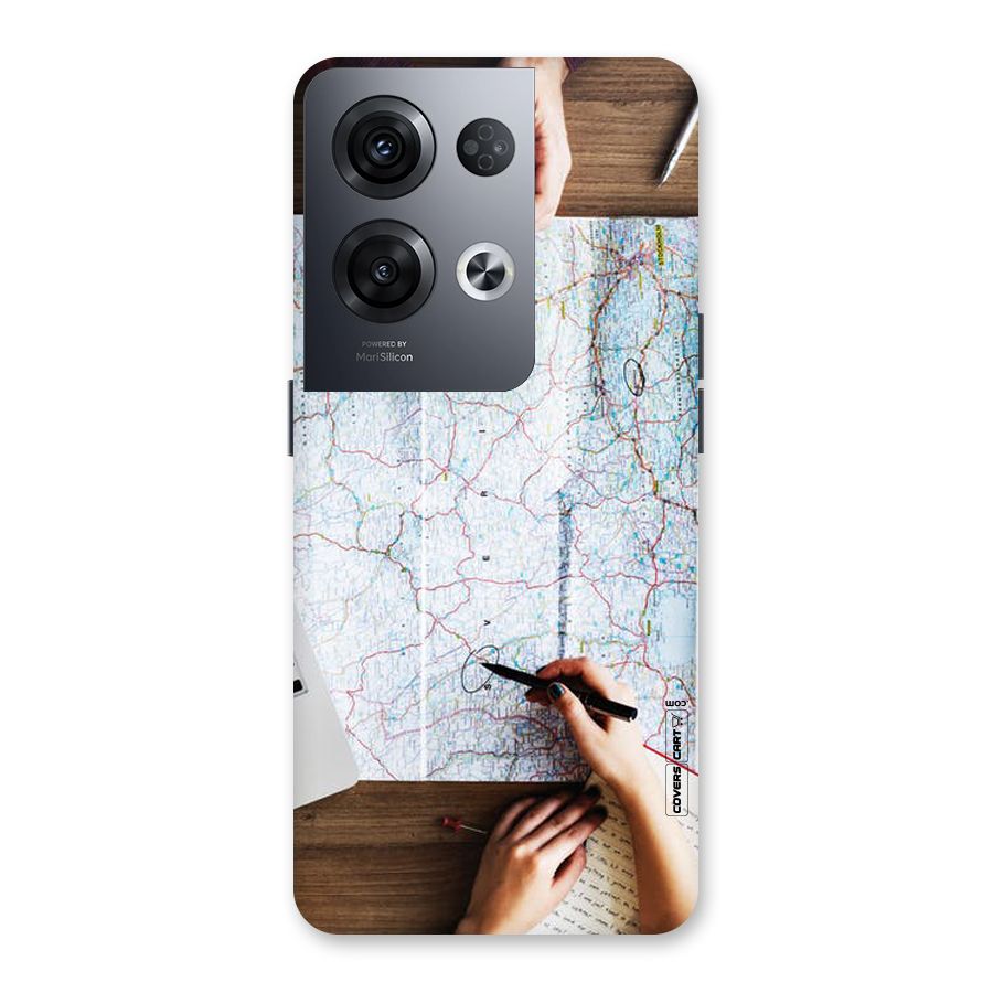 Just Travel Back Case for Oppo Reno8 Pro 5G