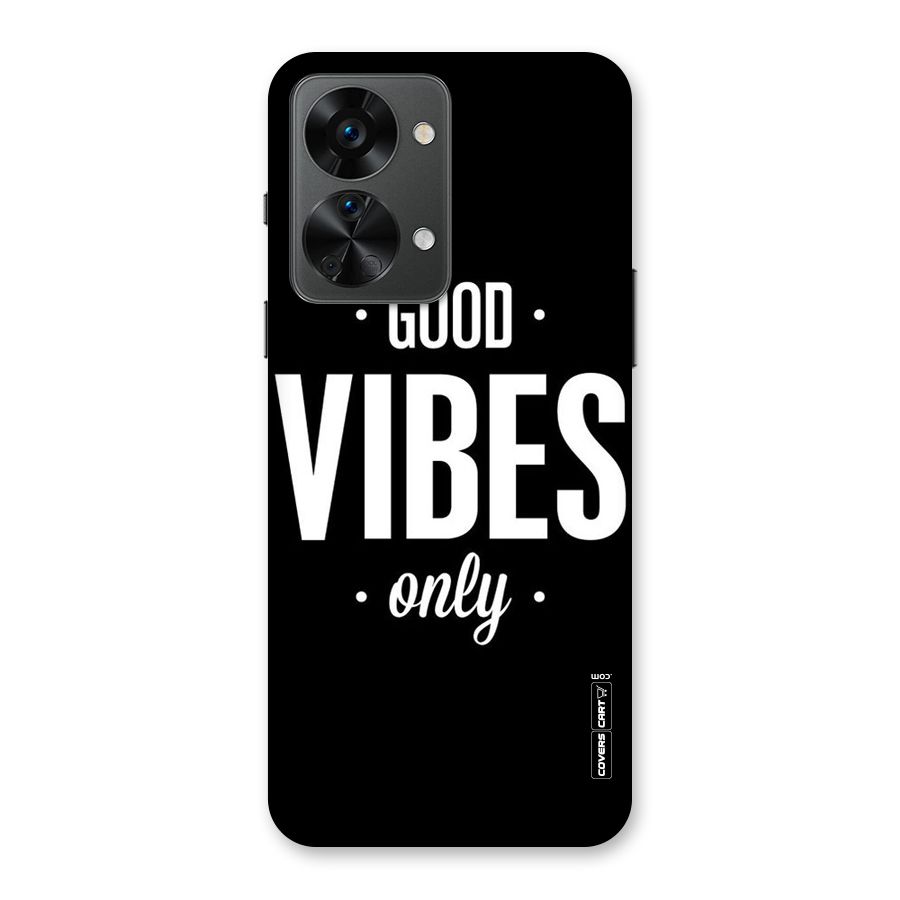 Just Vibes Back Case for OnePlus Nord 2T