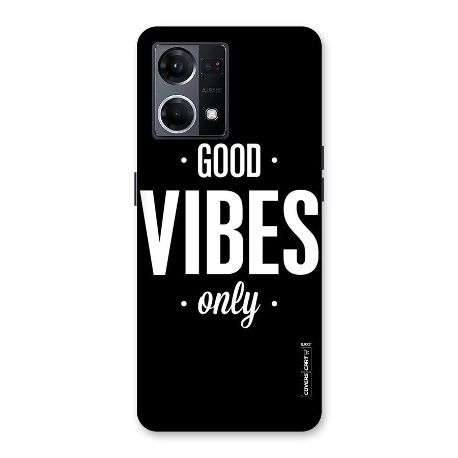 Just Vibes Glass Back Case for Oppo F21 Pro 5G