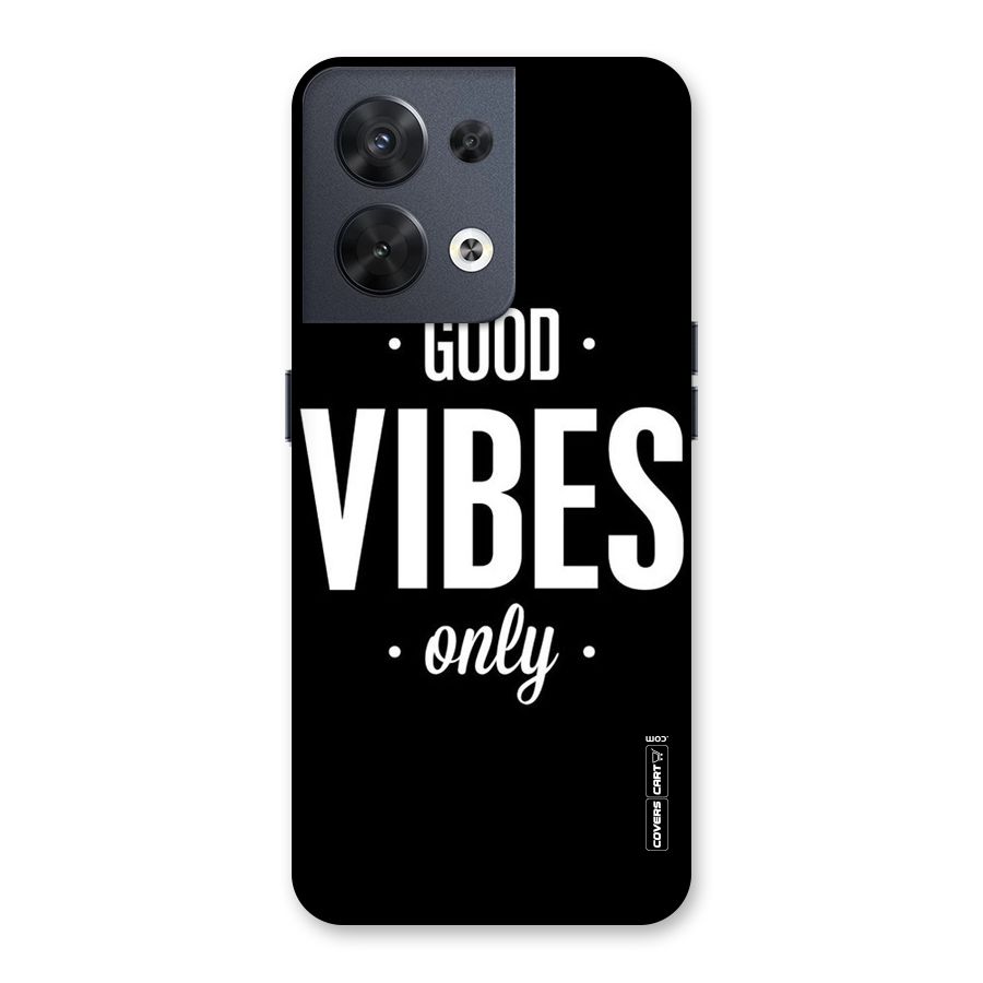 Just Vibes Back Case for Oppo Reno8 5G
