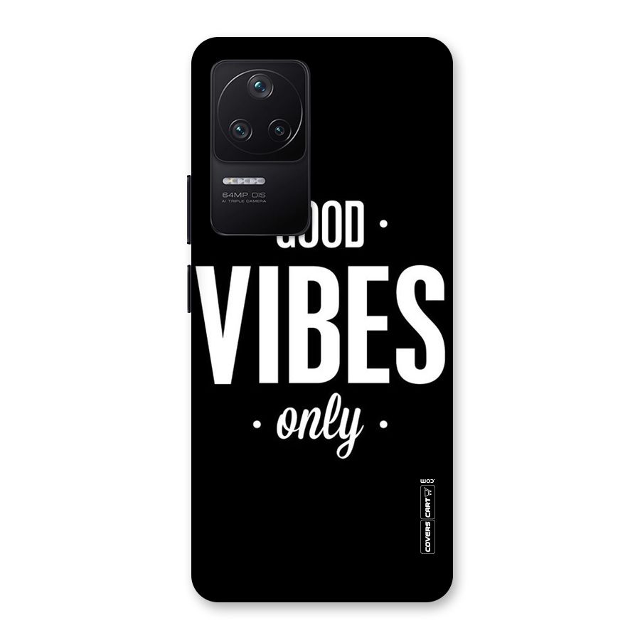 Just Vibes Back Case for Poco F4 5G